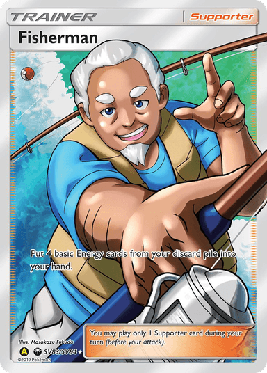 Fisherman, Hidden Fates Shiny Vault SV83