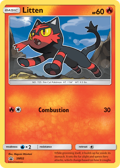 Litten, SM Black Star Promos SM02