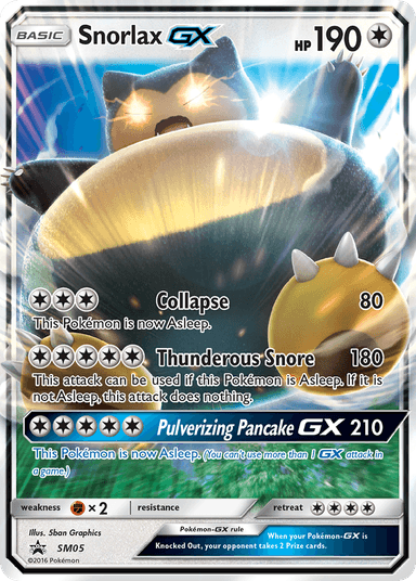 Snorlax-GX, SM Black Star Promos SM05