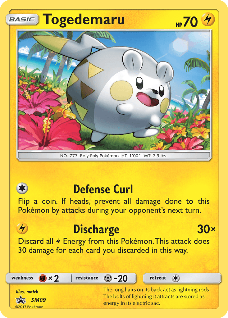 Togedemaru, SM Black Star Promos SM09