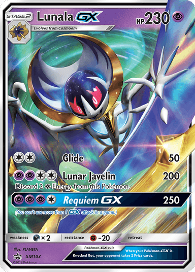 Lunala-GX, SM Black Star Promos SM103