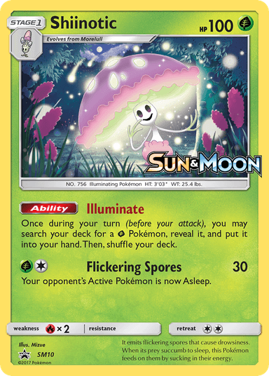 Shiinotic, SM Black Star Promos SM10