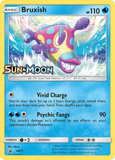 Bruxish, SM Black Star Promos SM11