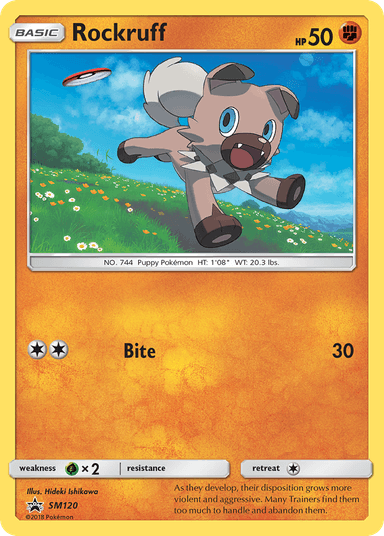 Rockruff, SM Black Star Promos SM120