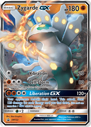 Zygarde-GX, SM Black Star Promos SM122