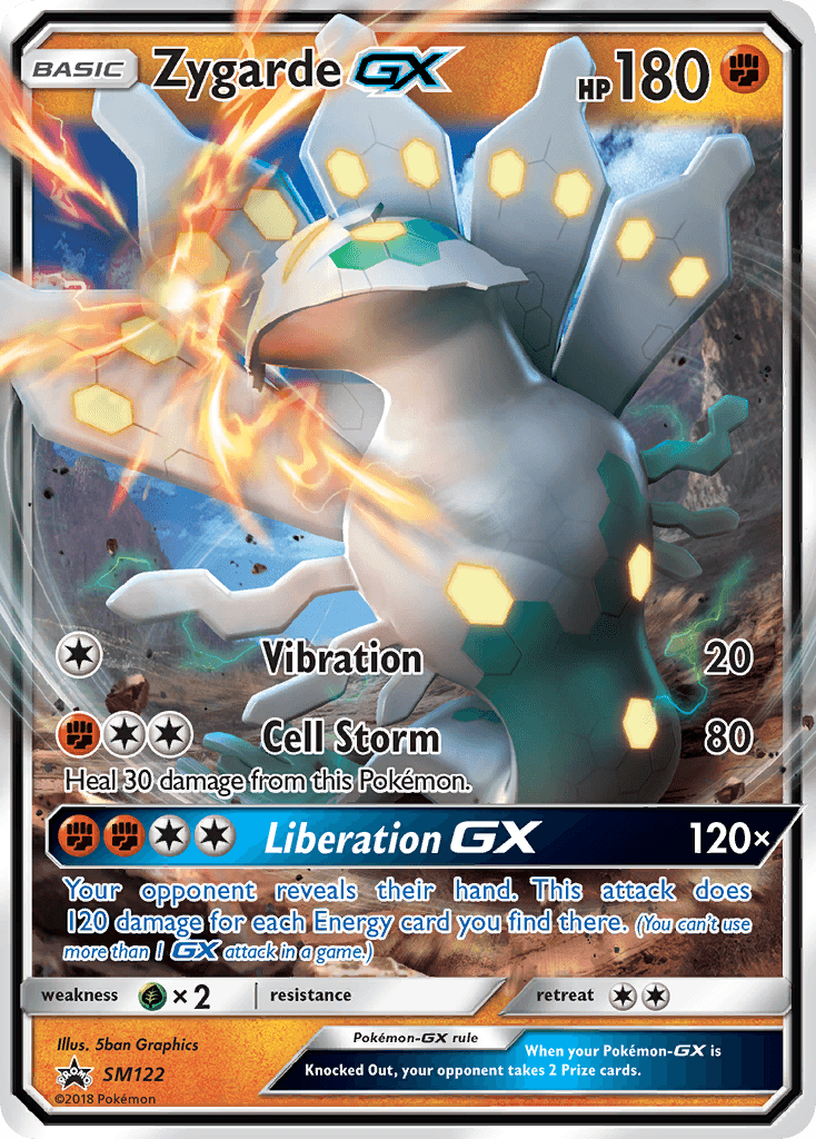 Zygarde-GX, SM Black Star Promos SM122