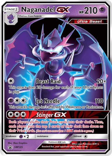 Naganadel-GX, SM Black Star Promos SM125