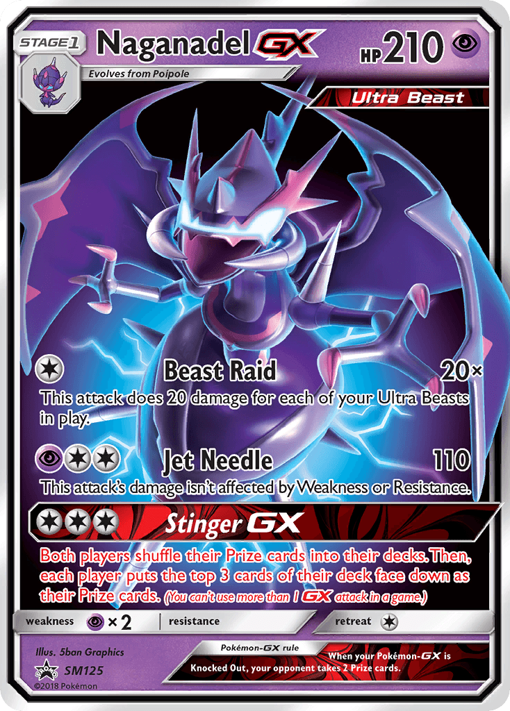 Naganadel-GX, SM Black Star Promos SM125