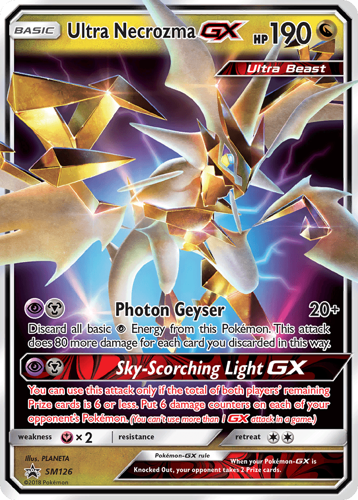 Ultra Necrozma-GX, SM Black Star Promos SM126