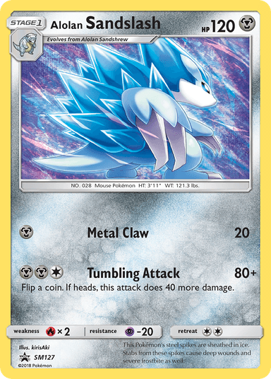 Alolan Sandslash, SM Black Star Promos SM127