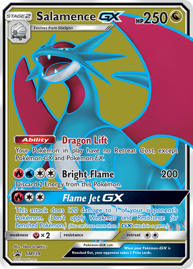 Salamence-GX, SM Black Star Promos SM139