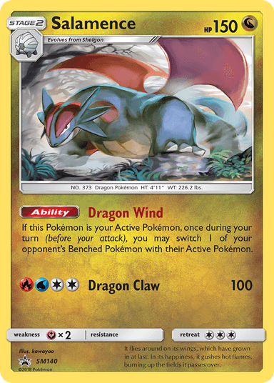 Salamence, SM Black Star Promos SM140
