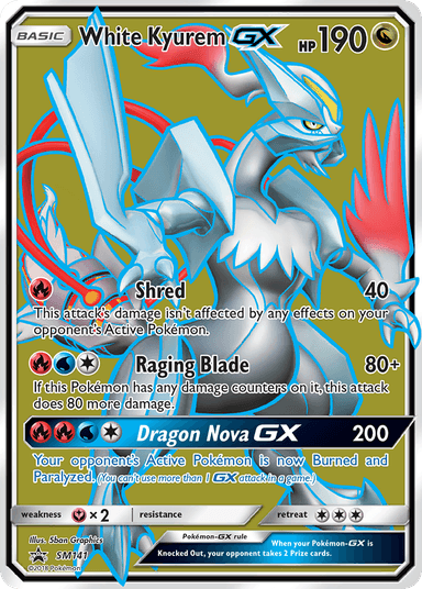 White Kyurem-GX, SM Black Star Promos SM141