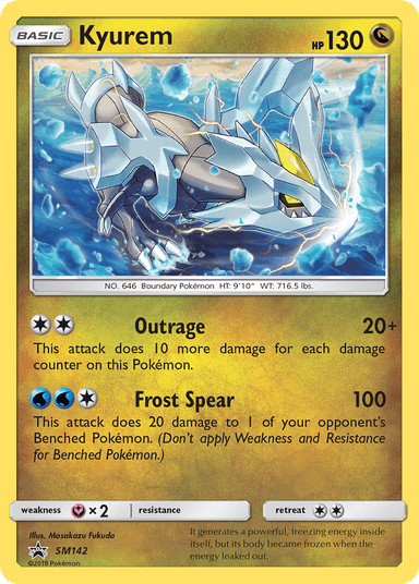 Kyurem, SM Black Star Promos SM142
