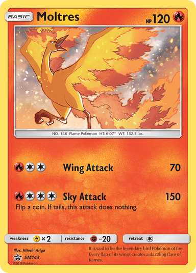 Moltres, SM Black Star Promos SM143