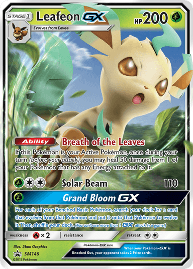 Leafeon-GX, SM Black Star Promos SM146