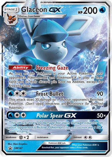 Glaceon-GX, SM Black Star Promos SM147