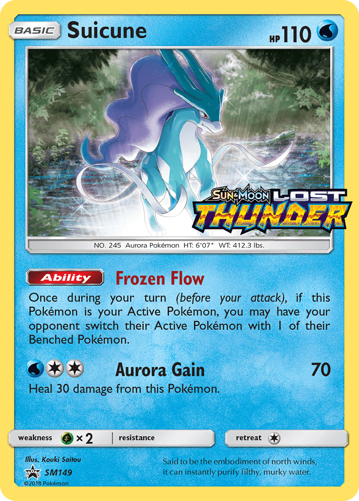 Suicune, SM Black Star Promos SM149