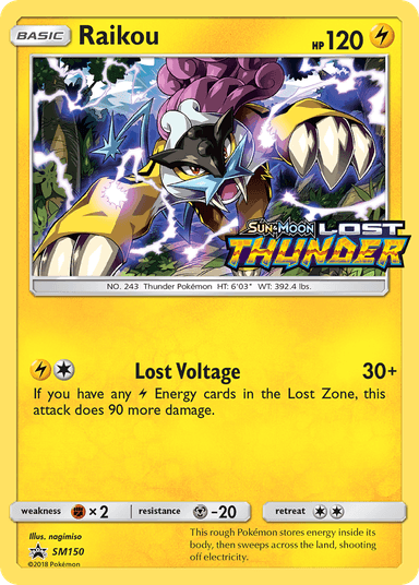 Raikou, SM Black Star Promos SM150