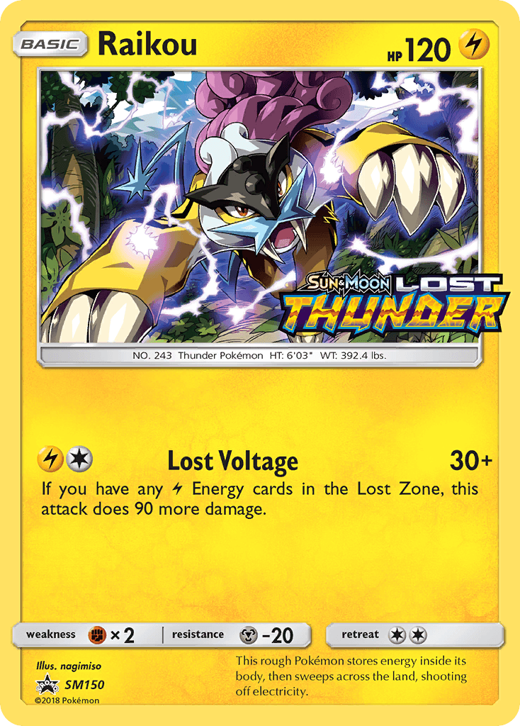 Raikou, SM Black Star Promos SM150