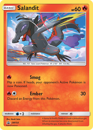 Salandit, SM Black Star Promos SM154