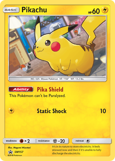 Pikachu, SM Black Star Promos SM157