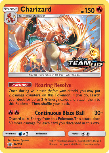 Charizard, SM Black Star Promos SM158
