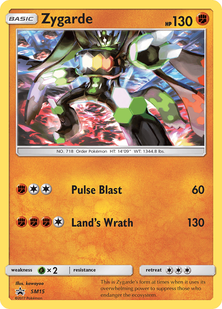 Zygarde, SM Black Star Promos SM15