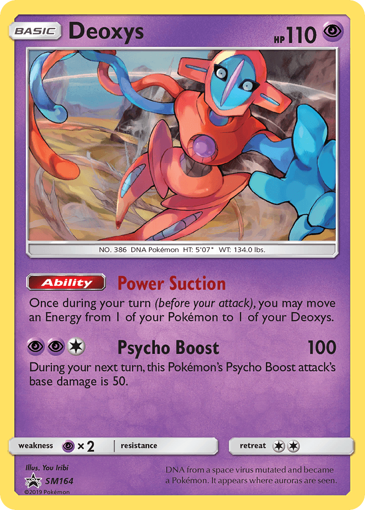 Deoxys, SM Black Star Promos SM164