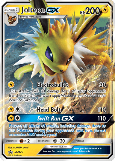 Jolteon-GX, SM Black Star Promos SM173