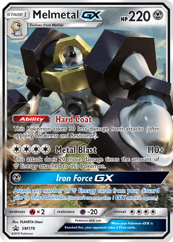Melmetal-GX, SM Black Star Promos SM178