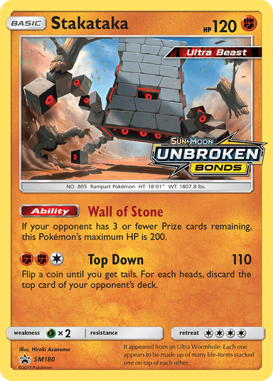 Stakataka, SM Black Star Promos SM180