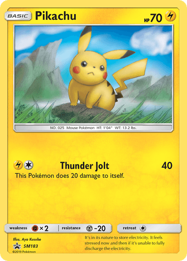 Pikachu, SM Black Star Promos SM183
