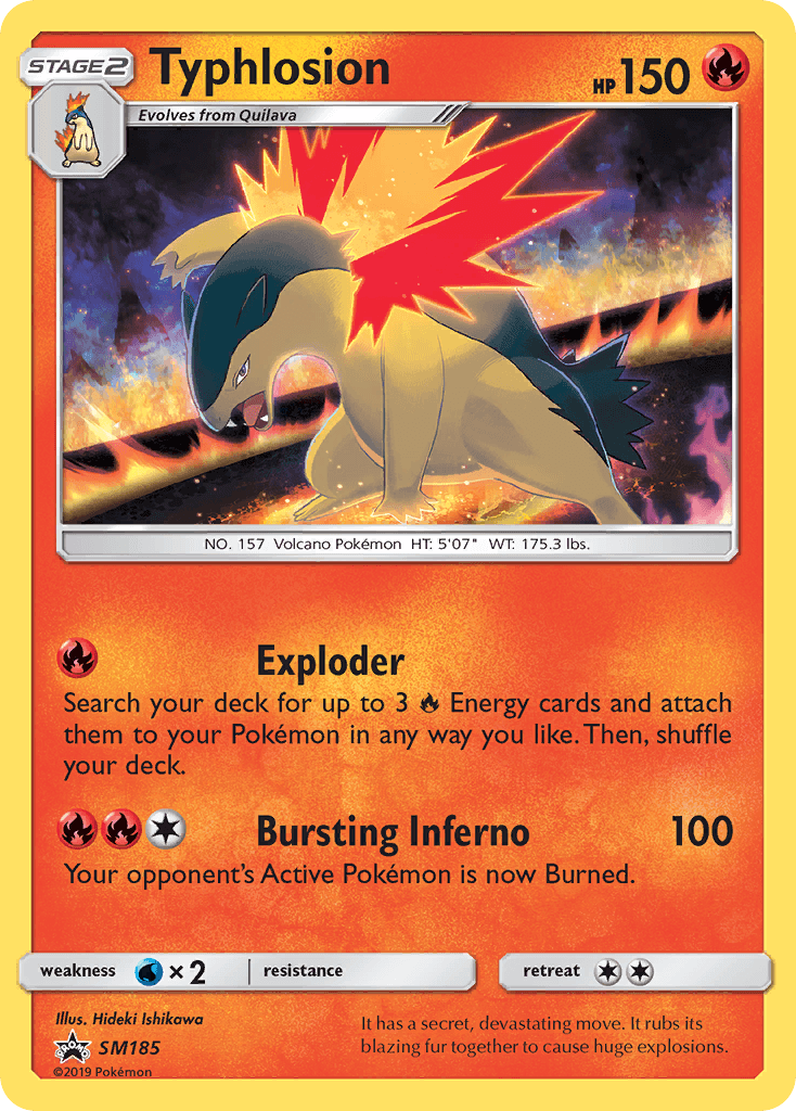 Typhlosion, SM Black Star Promos SM185