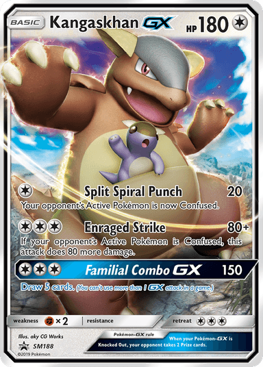 Kangaskhan-GX, SM Black Star Promos SM188