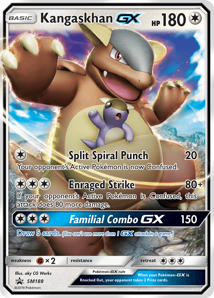 Kangaskhan-GX, SM Black Star Promos SM188