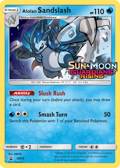 Alolan Sandslash, SM Black Star Promos SM18