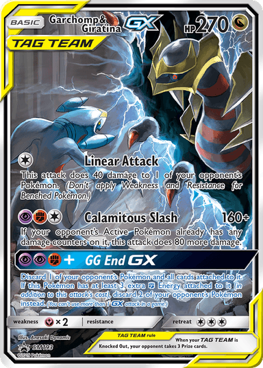 Garchomp & Giratina-GX, SM Black Star Promos SM193