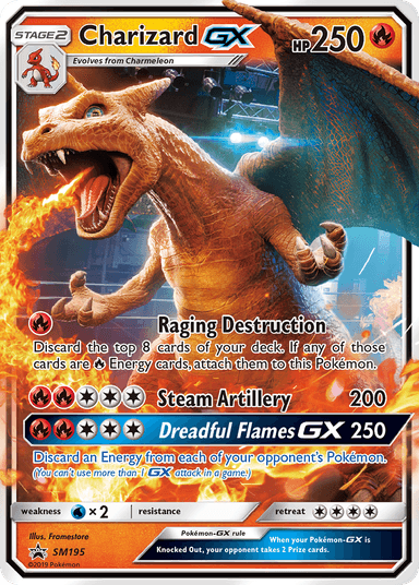 Charizard-GX, SM Black Star Promos SM195