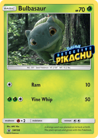 Bulbasaur, SM Black Star Promos SM198