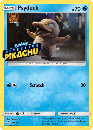 Psyduck, SM Black Star Promos SM199