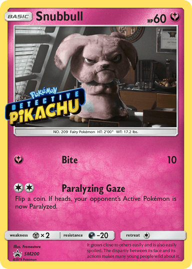 Snubbull, SM Black Star Promos SM200