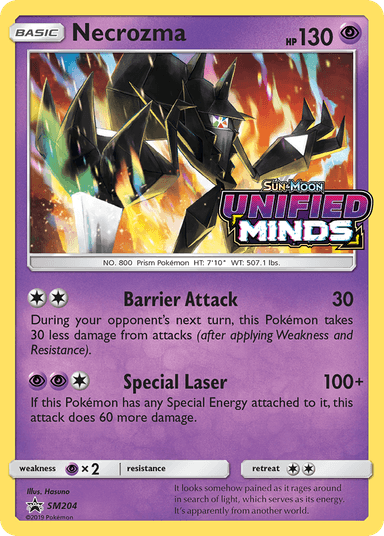Necrozma, SM Black Star Promos SM204