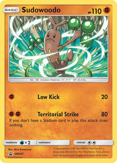 Sudowoodo, SM Black Star Promos SM207