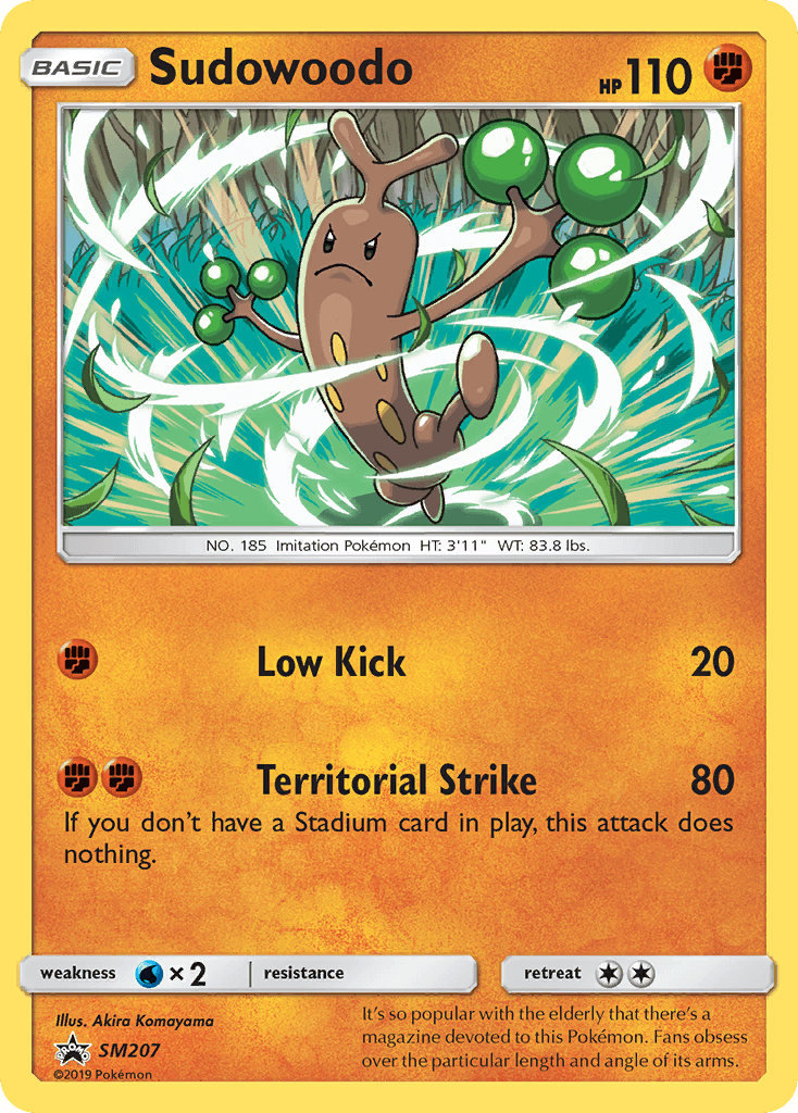Sudowoodo, SM Black Star Promos SM207