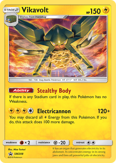 Vikavolt, SM Black Star Promos SM208