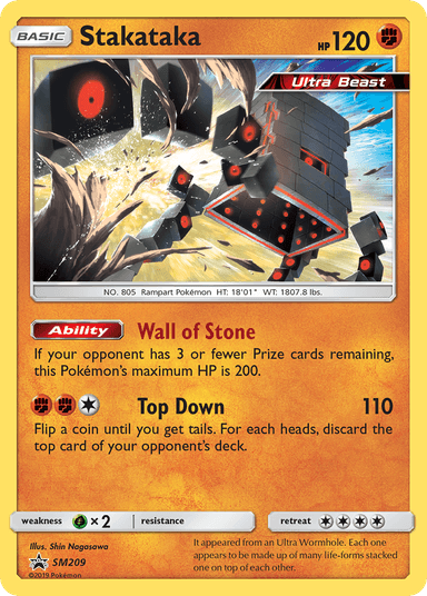 Stakataka, SM Black Star Promos SM209