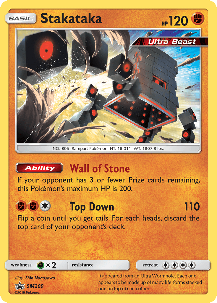 Stakataka, SM Black Star Promos SM209