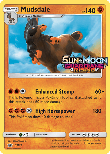 Mudsdale, SM Black Star Promos SM20