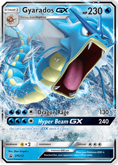 Gyarados-GX, SM Black Star Promos SM212